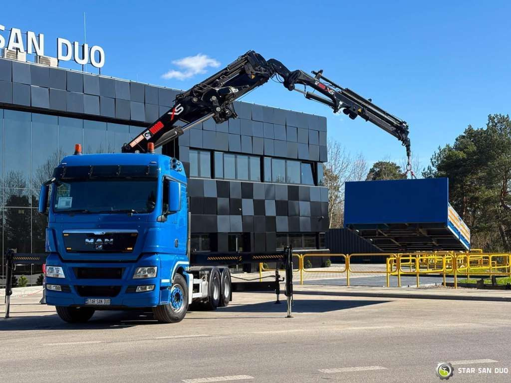 MAN TGS 33.480 6x4 HIAB 377E-5 HIPRO Crane - شاحنة جرار: صور 1 MAN TGS 33.480 6x4 HIAB 377E-5 HIPRO Crane - شاحنة جرار: صور 1