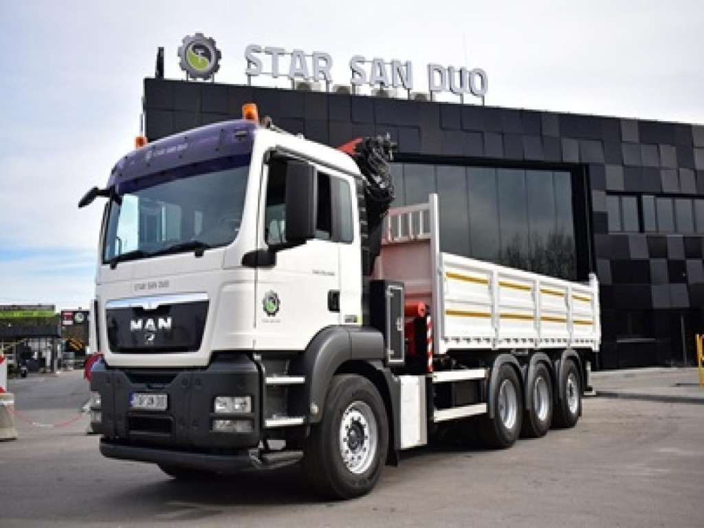 MAN TGS 35.400 8X4 PALFINGER PK 33002 CRANE KIPPER - قلابات: صور 4 MAN TGS 35.400 8X4 PALFINGER PK 33002 CRANE KIPPER - قلابات: صور 4