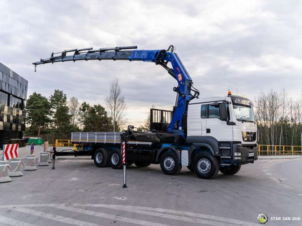 MAN TGS 41.480 8x8 PM 85SP HDS Crane - شاحنة كرين: صور 2 MAN TGS 41.480 8x8 PM 85SP HDS Crane - شاحنة كرين: صور 2