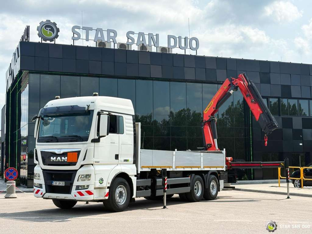 MAN TGX 26.480 6x2 PALFINGER PK 33002 EH Crane Winc - شاحنة كرين: صور 5 MAN TGX 26.480 6x2 PALFINGER PK 33002 EH Crane Winc - شاحنة كرين: صور 5