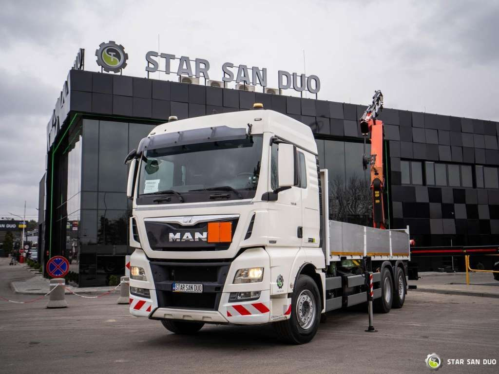 MAN TGX 26.480 6x2 PALFINGER PK 33002 EH Crane Winc - شاحنة كرين: صور 5 MAN TGX 26.480 6x2 PALFINGER PK 33002 EH Crane Winc - شاحنة كرين: صور 5