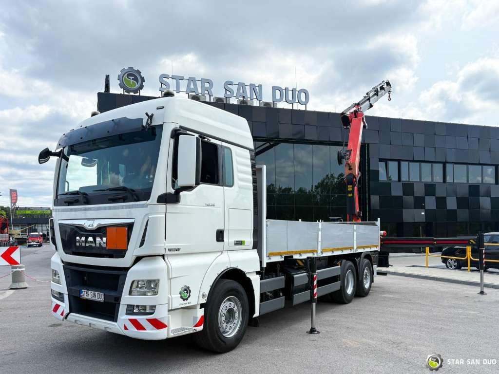 MAN TGX 26.480 6x2 PALFINGER PK 33002 EH Crane Winc - شاحنة كرين: صور 4 MAN TGX 26.480 6x2 PALFINGER PK 33002 EH Crane Winc - شاحنة كرين: صور 4