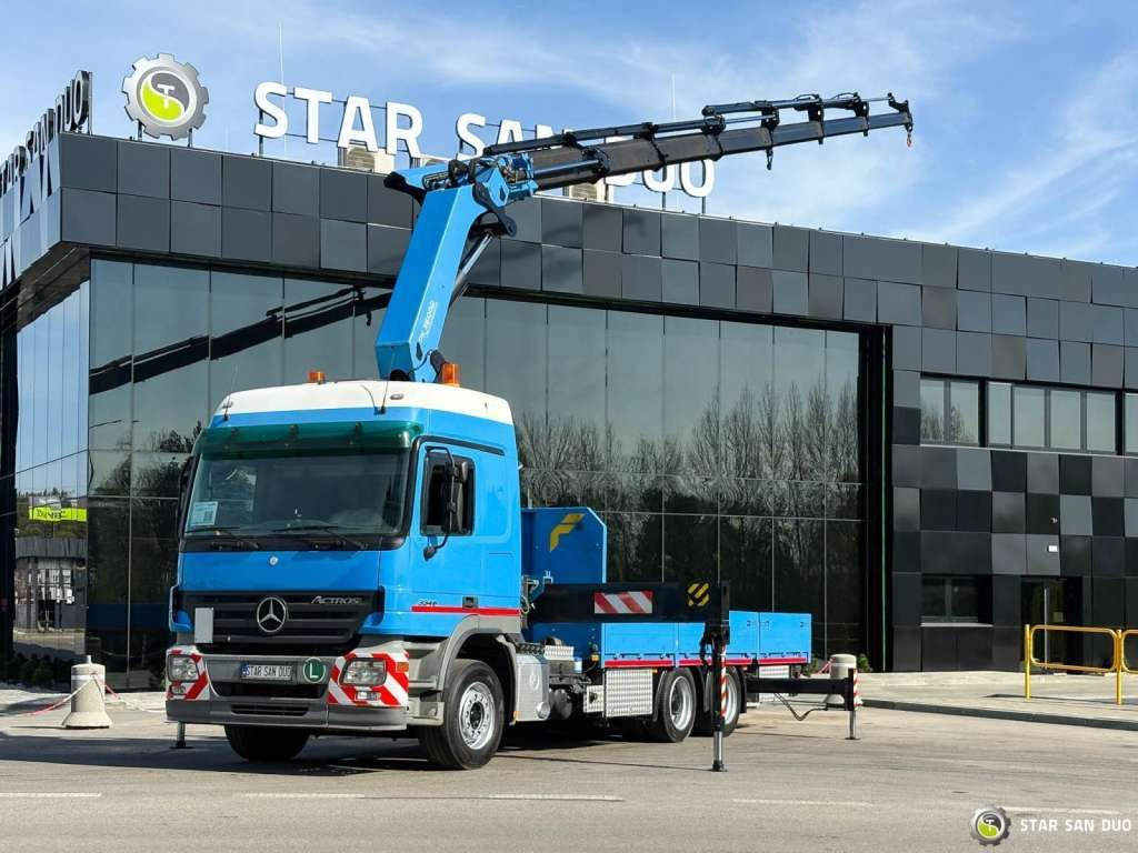 Mercedes-Benz ACTROS 2646L 6x4 PALFINGER 36002 Crane Winch - شاحنة كرين: صور 5 Mercedes-Benz ACTROS 2646L 6x4 PALFINGER 36002 Crane Winch - شاحنة كرين: صور 5
