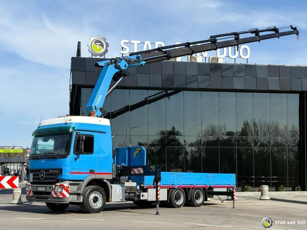 Mercedes-Benz ACTROS 2646L 6x4 PALFINGER 36002 Crane Winch - شاحنة كرين: صور 1 Mercedes-Benz ACTROS 2646L 6x4 PALFINGER 36002 Crane Winch - شاحنة كرين: صور 1