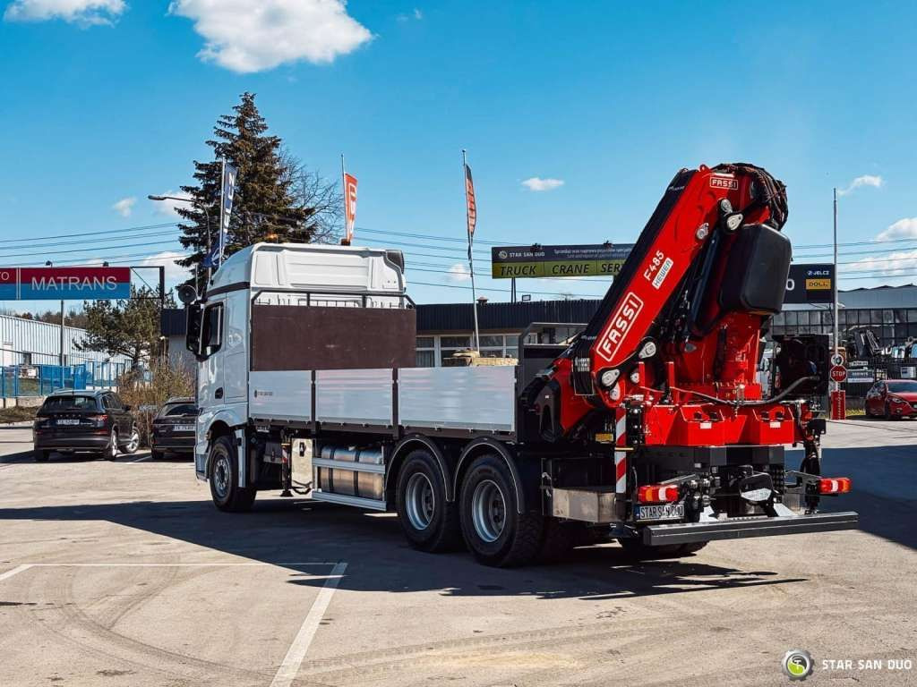 شاحنة كرين Mercedes-Benz  ACTROS 3351 NEW 6x4 Fassi F485 Crane: صور 10