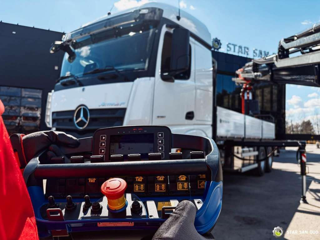 شاحنة كرين Mercedes-Benz  ACTROS 3351 NEW 6x4 Fassi F485 Crane: صور 28