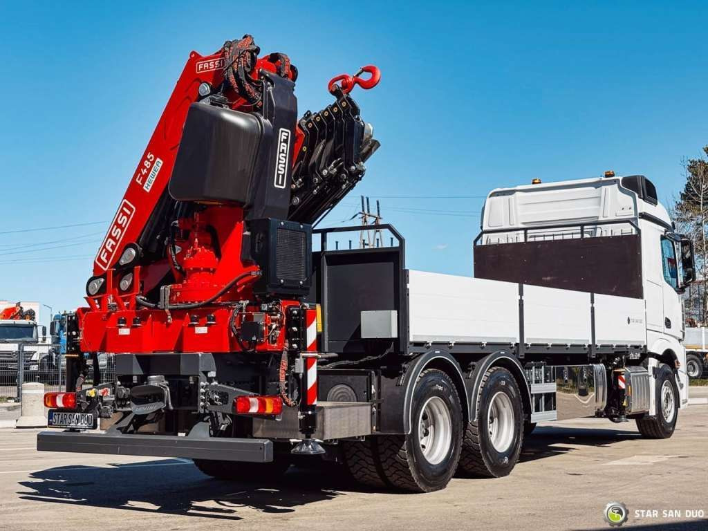 شاحنة كرين Mercedes-Benz  ACTROS 3351 NEW 6x4 Fassi F485 Crane: صور 11