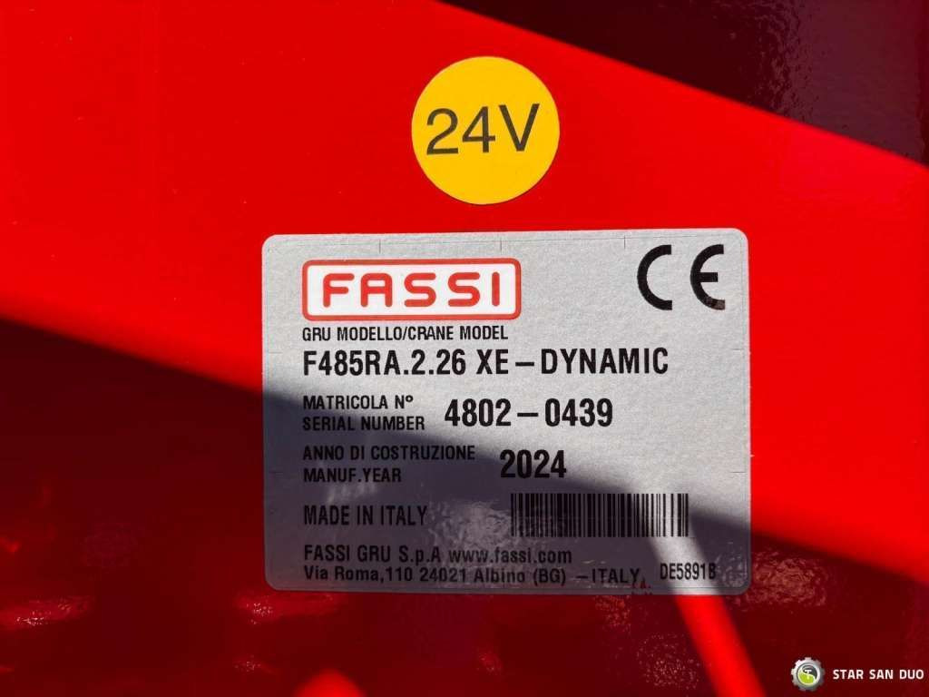 شاحنة كرين Mercedes-Benz  ACTROS 3351 NEW 6x4 Fassi F485 Crane: صور 25