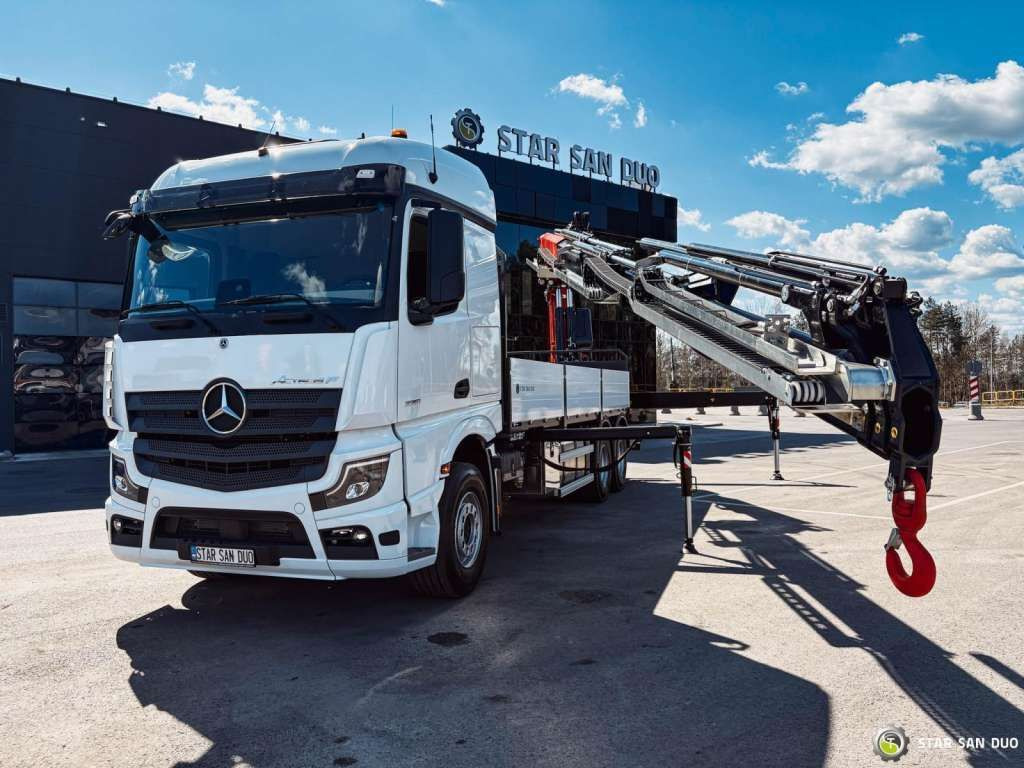 شاحنة كرين Mercedes-Benz  ACTROS 3351 NEW 6x4 Fassi F485 Crane: صور 6