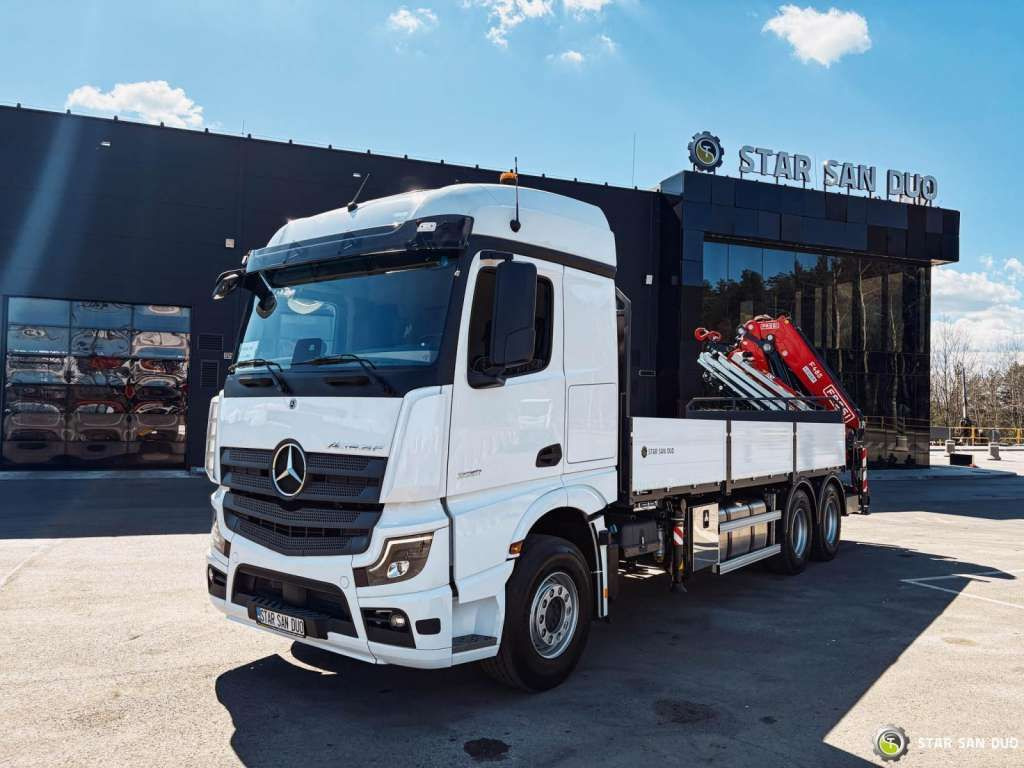 شاحنة كرين Mercedes-Benz ACTROS 3351 NEW 6x4 Fassi F485 Crane: صور 7 شاحنة كرين Mercedes-Benz ACTROS 3351 NEW 6x4 Fassi F485 Crane: صور 7
