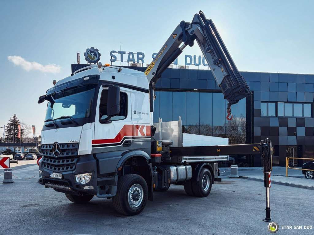 Mercedes-Benz AROCS 1851 4x4 PALFINGER PK 20002 Crane Kran - شاحنة كرين: صور 1 Mercedes-Benz AROCS 1851 4x4 PALFINGER PK 20002 Crane Kran - شاحنة كرين: صور 1
