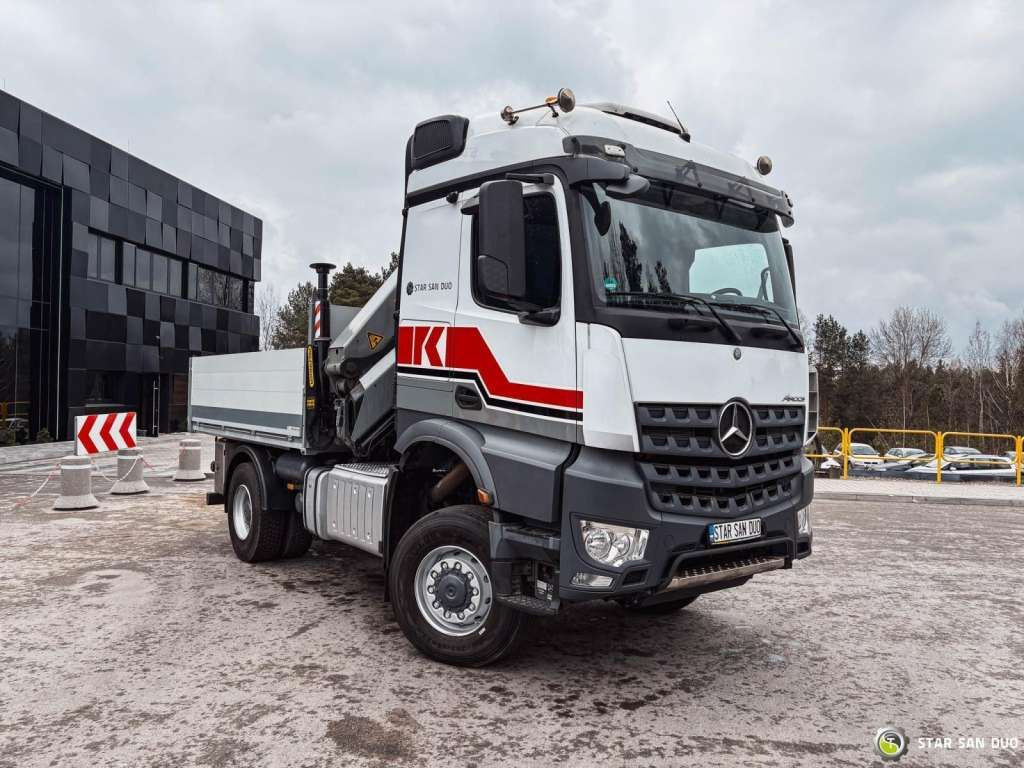 Mercedes-Benz AROCS 1851 4x4 PALFINGER PK 20002 Crane Kran - شاحنة كرين: صور 4 Mercedes-Benz AROCS 1851 4x4 PALFINGER PK 20002 Crane Kran - شاحنة كرين: صور 4