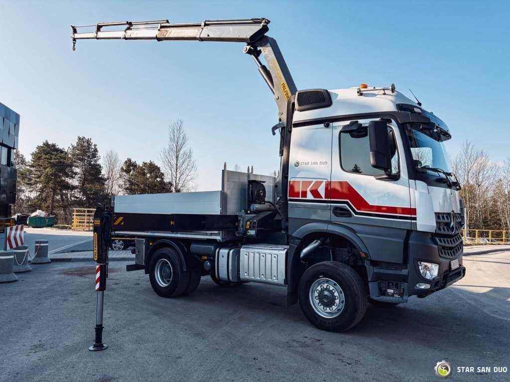 Mercedes-Benz AROCS 1851 PALFINGER PK 20002 Crane Kran - شاحنة كرين: صور 3 Mercedes-Benz AROCS 1851 PALFINGER PK 20002 Crane Kran - شاحنة كرين: صور 3