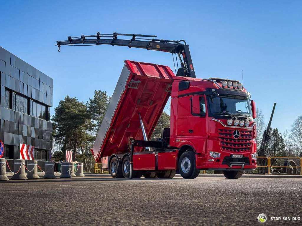 Mercedes-Benz AROCS 3358L 6x4 HIAB 192X-HIPRO E-6 Crane Kippe - قلابات: صور 3 Mercedes-Benz AROCS 3358L 6x4 HIAB 192X-HIPRO E-6 Crane Kippe - قلابات: صور 3