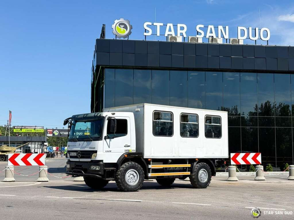 Mercedes-Benz ATEGO 1326 4x4 Double Cab Camper BUS - الشاسيه شاحنة: صور 1 Mercedes-Benz ATEGO 1326 4x4 Double Cab Camper BUS - الشاسيه شاحنة: صور 1