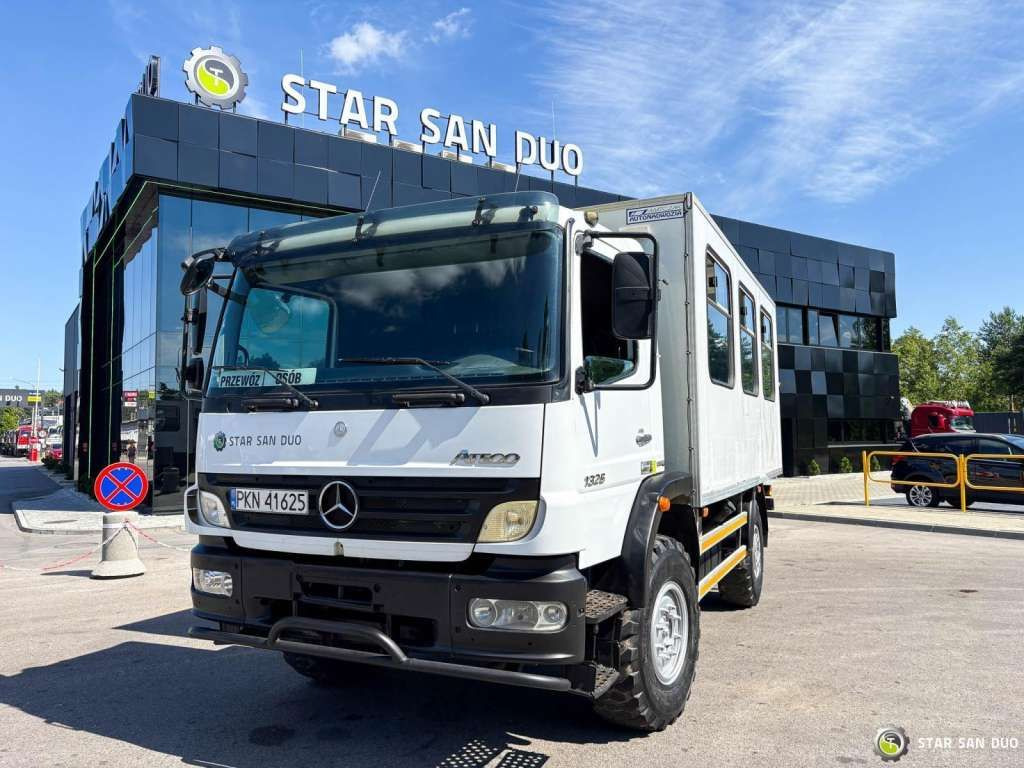 Mercedes-Benz ATEGO 1326 4x4 Double Cab Camper BUS - الشاسيه شاحنة: صور 2 Mercedes-Benz ATEGO 1326 4x4 Double Cab Camper BUS - الشاسيه شاحنة: صور 2