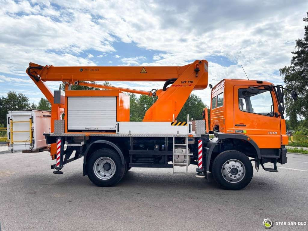 Mercedes-Benz ATEGO 4x4 1018 WUMAG WT 170 Platform Lift 17m - مصاعد الازدهار محمولة على شاحنة: صور 4 Mercedes-Benz ATEGO 4x4 1018 WUMAG WT 170 Platform Lift 17m - مصاعد الازدهار محمولة على شاحنة: صور 4