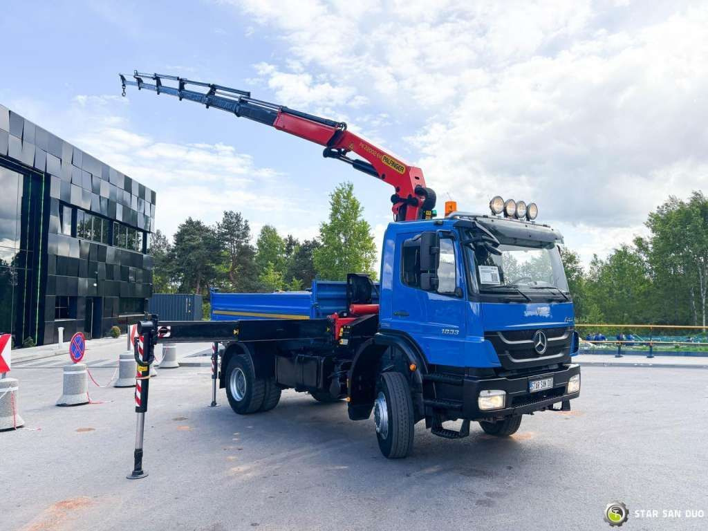Mercedes-Benz AXOR 1833 4x4 Palfinger PK 22002 EH Crane Winch - قلابات: صور 2 Mercedes-Benz AXOR 1833 4x4 Palfinger PK 22002 EH Crane Winch - قلابات: صور 2