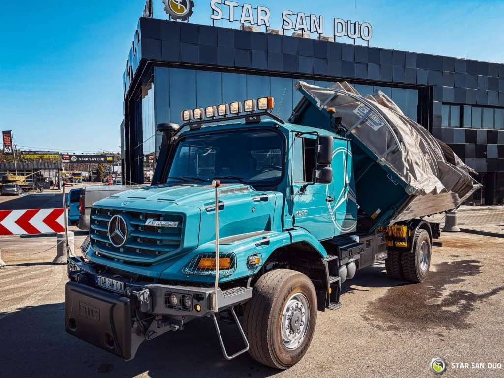 Mercedes-Benz Zetros 1833 4x4 Kipper Camper Chassis - قلابات: صور 4 Mercedes-Benz Zetros 1833 4x4 Kipper Camper Chassis - قلابات: صور 4