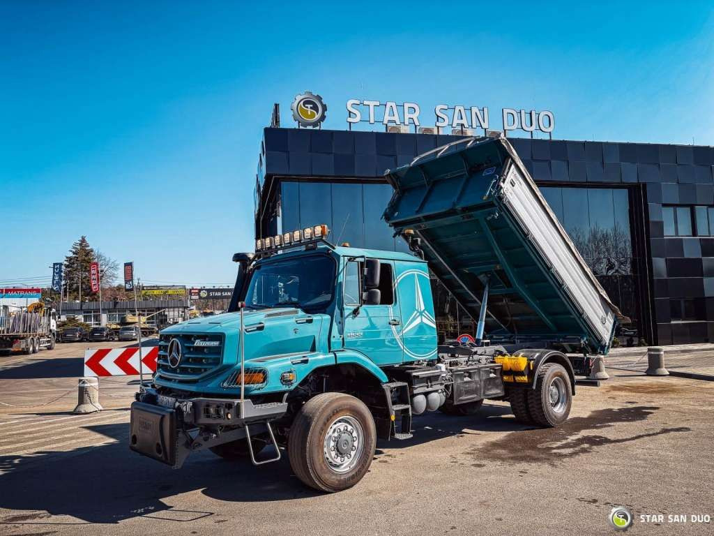 Mercedes-Benz Zetros 1833 4x4 Kipper Camper Chassis - قلابات: صور 1 Mercedes-Benz Zetros 1833 4x4 Kipper Camper Chassis - قلابات: صور 1