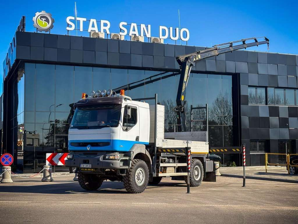 Renault KERAX 270 4x4 PALFINGER PK 16502 CRANE WINCH - شاحنة كرين, شاحنات مسطحة: صور 1 Renault KERAX 270 4x4 PALFINGER PK 16502 CRANE WINCH - شاحنة كرين, شاحنات مسطحة: صور 1