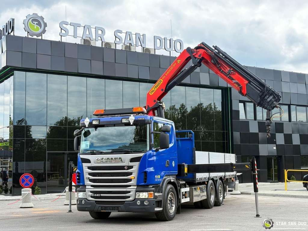 Scania G440 6x2 PALFINGER PK 34002SH Crane Kran - شاحنة كرين: صور 2 Scania G440 6x2 PALFINGER PK 34002SH Crane Kran - شاحنة كرين: صور 2