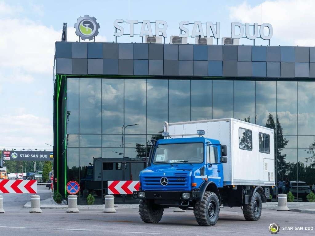 Unimog Mercedes-Benz Unimog U 4000 4x4 Camper Expeditio - الشاسيه شاحنة: صور 1 Unimog Mercedes-Benz Unimog U 4000 4x4 Camper Expeditio - الشاسيه شاحنة: صور 1