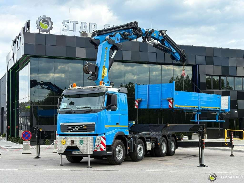 Volvo FH 500 8x4 Palfinger PK 92002 SH Fly Jib Winch - شاحنة جرار: صور 1 Volvo FH 500 8x4 Palfinger PK 92002 SH Fly Jib Winch - شاحنة جرار: صور 1