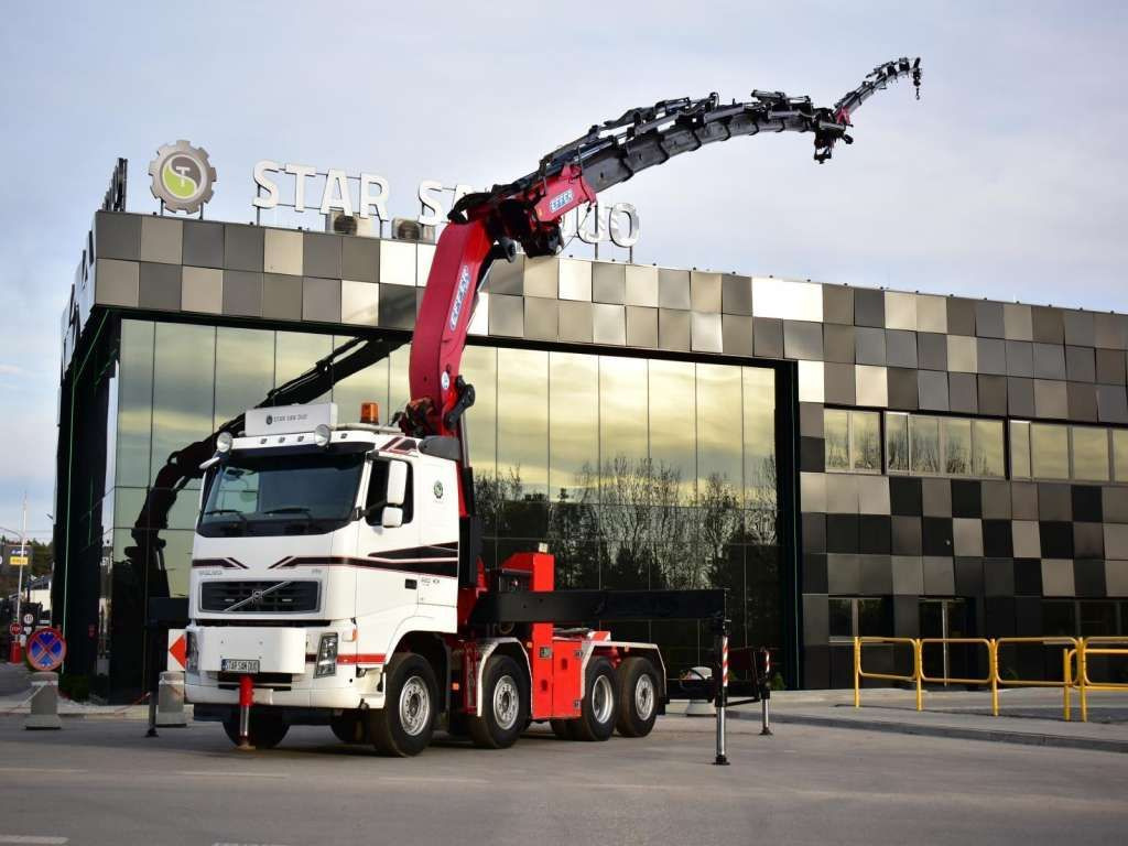 Volvo FH 520 8x2 EFFER 850 Fly Jib Winch 5th - شاحنة كرين, شاحنة جرار: صور 1 Volvo FH 520 8x2 EFFER 850 Fly Jib Winch 5th - شاحنة كرين, شاحنة جرار: صور 1