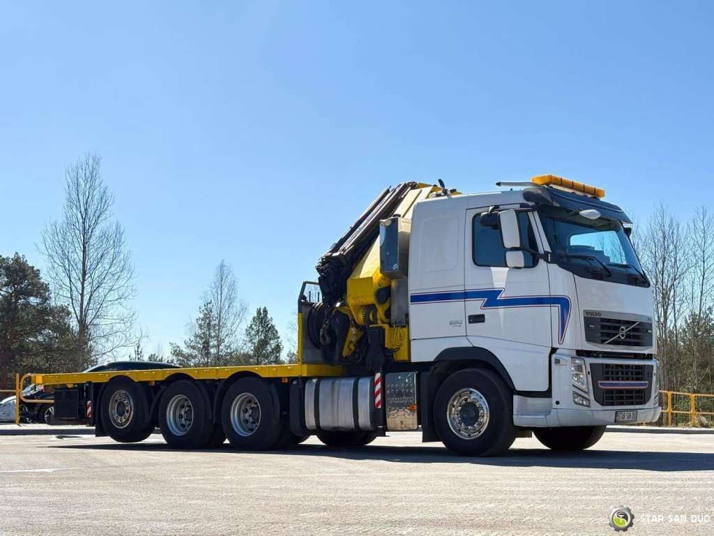 Volvo FH 520 8x4 HMF ODIN K6 EURO 5 FLY JIB Crane - شاحنة كرين: صور 5 Volvo FH 520 8x4 HMF ODIN K6 EURO 5 FLY JIB Crane - شاحنة كرين: صور 5