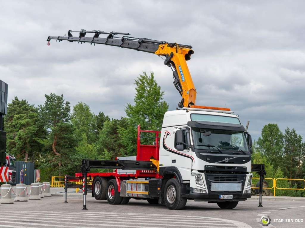 Volvo FM 450 6x2 EFFER 395/8S Euro 6 Crane Winch - شاحنة كرين: صور 1 Volvo FM 450 6x2 EFFER 395/8S Euro 6 Crane Winch - شاحنة كرين: صور 1
