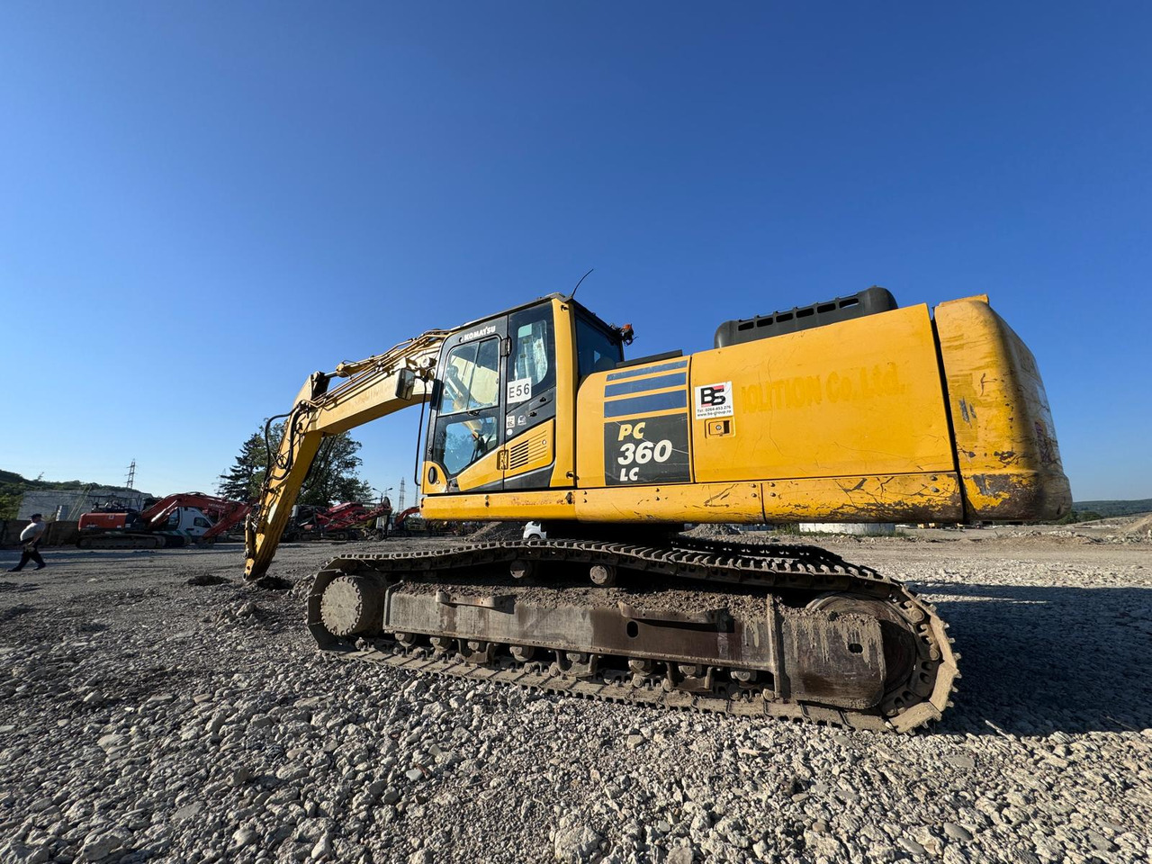 حفارات زحافة KOMATSU PC360 LC 10: صور 7