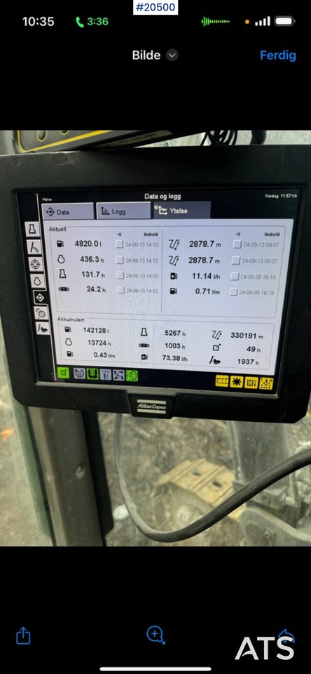 آلة حفر Atlas Copco T40: صور 9