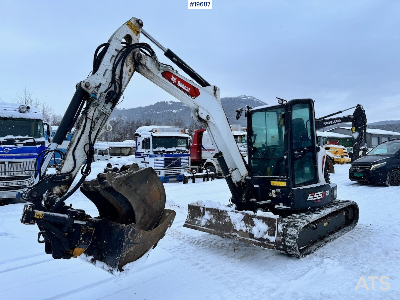 Bobcat EZ55Z - حفارة: صور 2 Bobcat EZ55Z - حفارة: صور 2