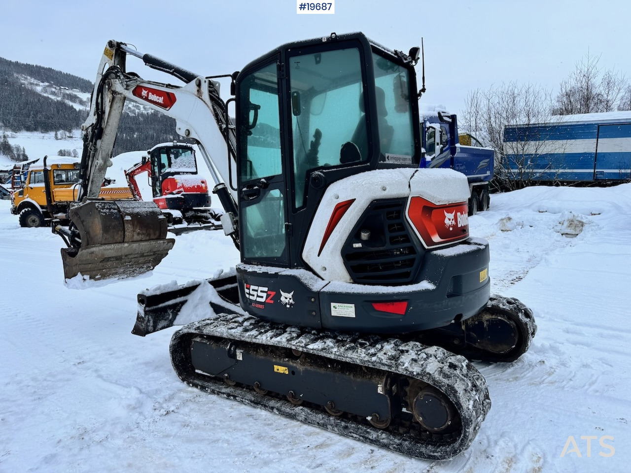 Bobcat EZ55Z - حفارة: صور 4 Bobcat EZ55Z - حفارة: صور 4