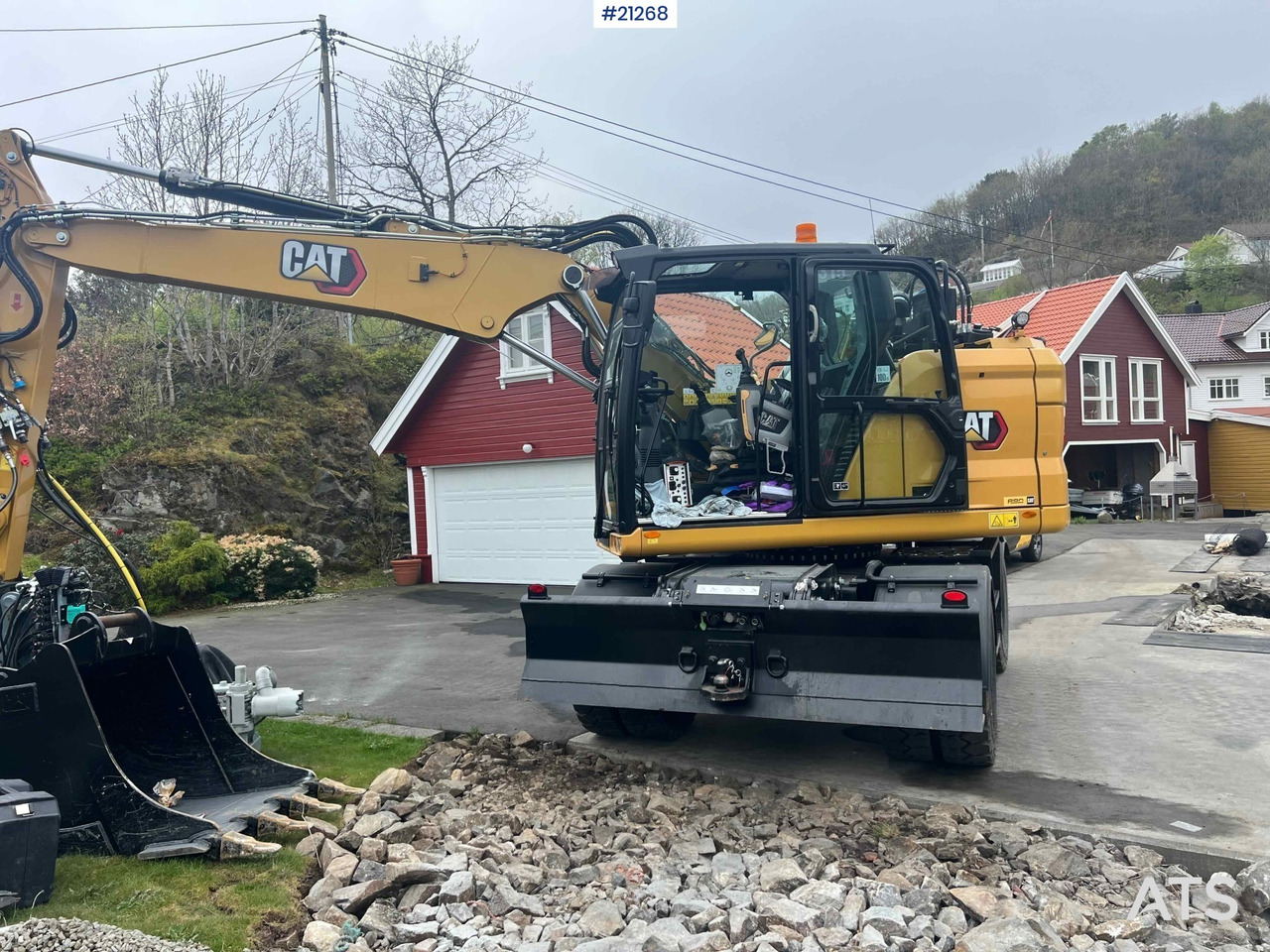 CAT M315 Hjulmaskin m/ graveskuffe, rotortilt, pusseskuffe - حفارة على عجلات: صور 1 CAT M315 Hjulmaskin m/ graveskuffe, rotortilt, pusseskuffe - حفارة على عجلات: صور 1