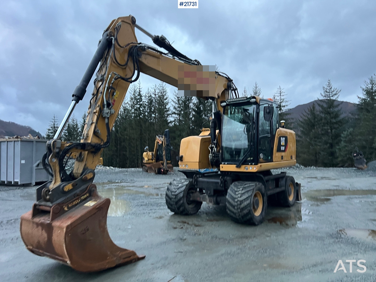 CAT M318F Hjulmaskin m/ oilquick og tannskuffe - حفارة على عجلات: صور 3 CAT M318F Hjulmaskin m/ oilquick og tannskuffe - حفارة على عجلات: صور 3