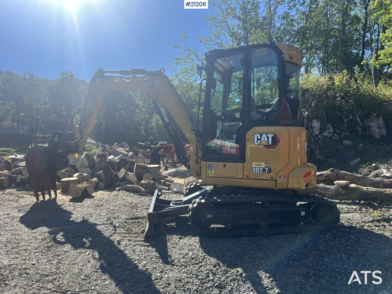 Caterpillar 302.7 CR - حفارة مصغرة: صور 4 Caterpillar 302.7 CR - حفارة مصغرة: صور 4