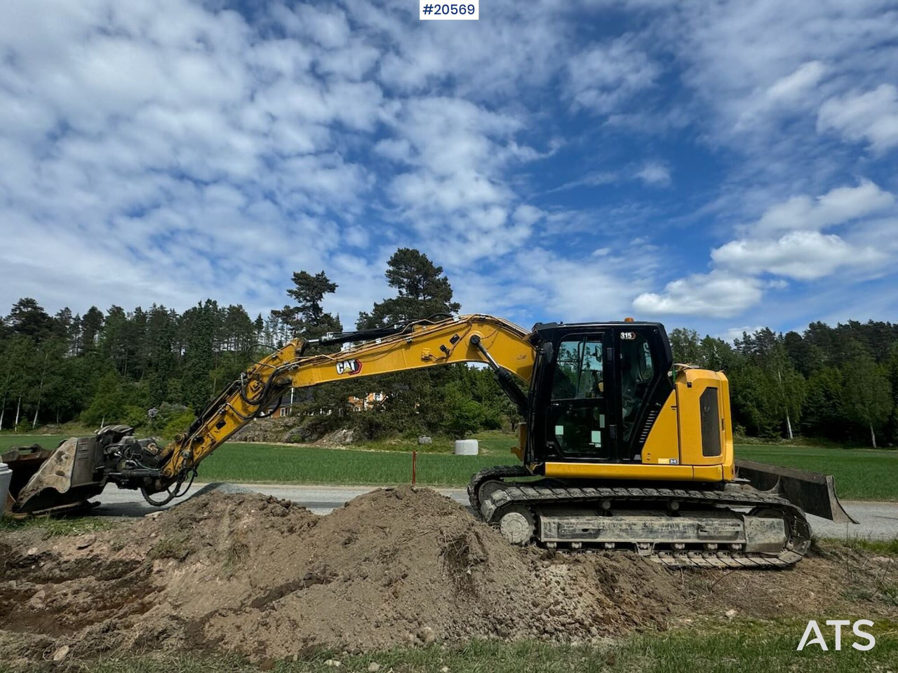 Caterpillar 315 Beltegraver m/ tilt og 2 skuffer - حفارة: صور 1 Caterpillar 315 Beltegraver m/ tilt og 2 skuffer - حفارة: صور 1