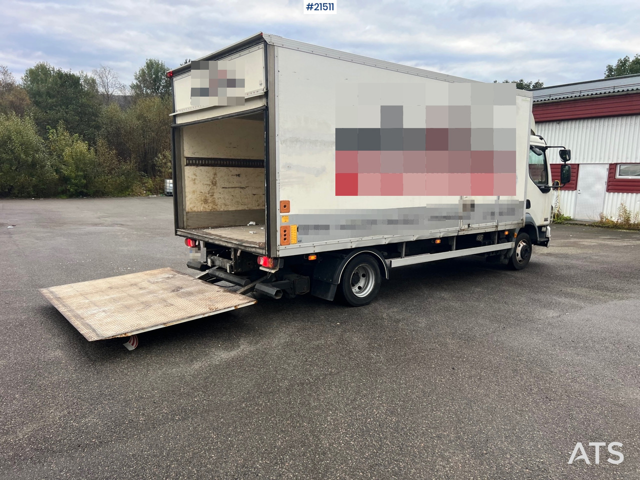 DAF FA 4x2 Skapbil m/ Lift Rep.Objekt - بصندوق مغلق شاحنة: صور 5 DAF FA 4x2 Skapbil m/ Lift Rep.Objekt - بصندوق مغلق شاحنة: صور 5