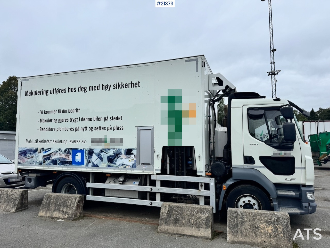 DAF LF 260 Makuleringsbil. 37 000 km! Må Sees! - آلة تمزيق صناعية, شاحنة: صور 5 DAF LF 260 Makuleringsbil. 37 000 km! Må Sees! - آلة تمزيق صناعية, شاحنة: صور 5