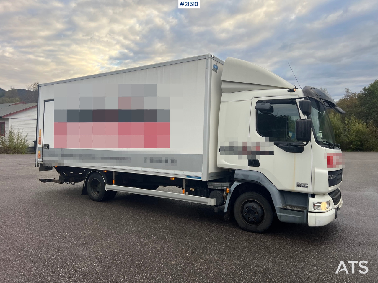 DAF LF 45 4x2 Skapbil m/ lift Rep.Objekt - بصندوق مغلق شاحنة: صور 2 DAF LF 45 4x2 Skapbil m/ lift Rep.Objekt - بصندوق مغلق شاحنة: صور 2