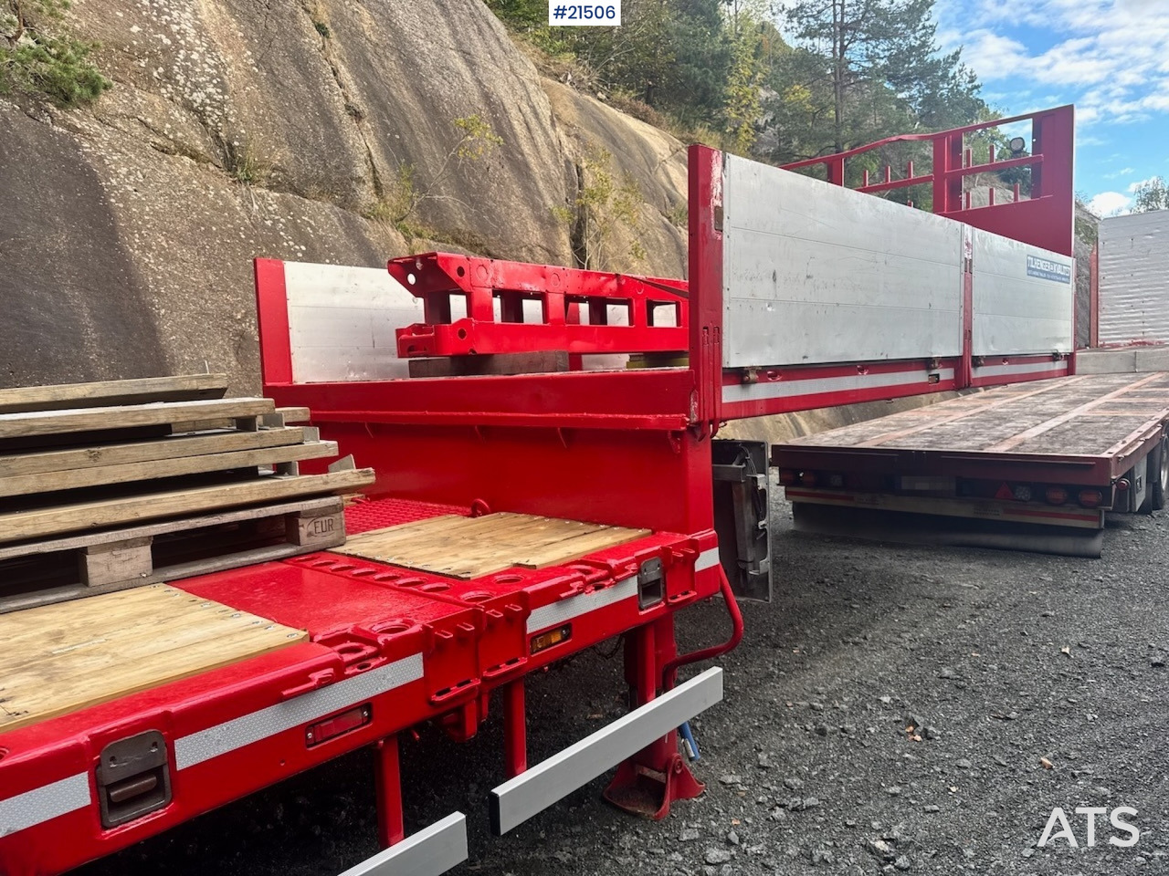 Doll maskinsemi - عربة مسطحة منخفضة نصف مقطورة: صور 5 Doll maskinsemi - عربة مسطحة منخفضة نصف مقطورة: صور 5