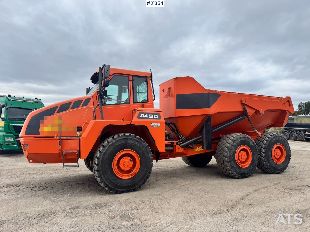 Doosan DA30 - شاحنة مفصلية: صور 2 Doosan DA30 - شاحنة مفصلية: صور 2
