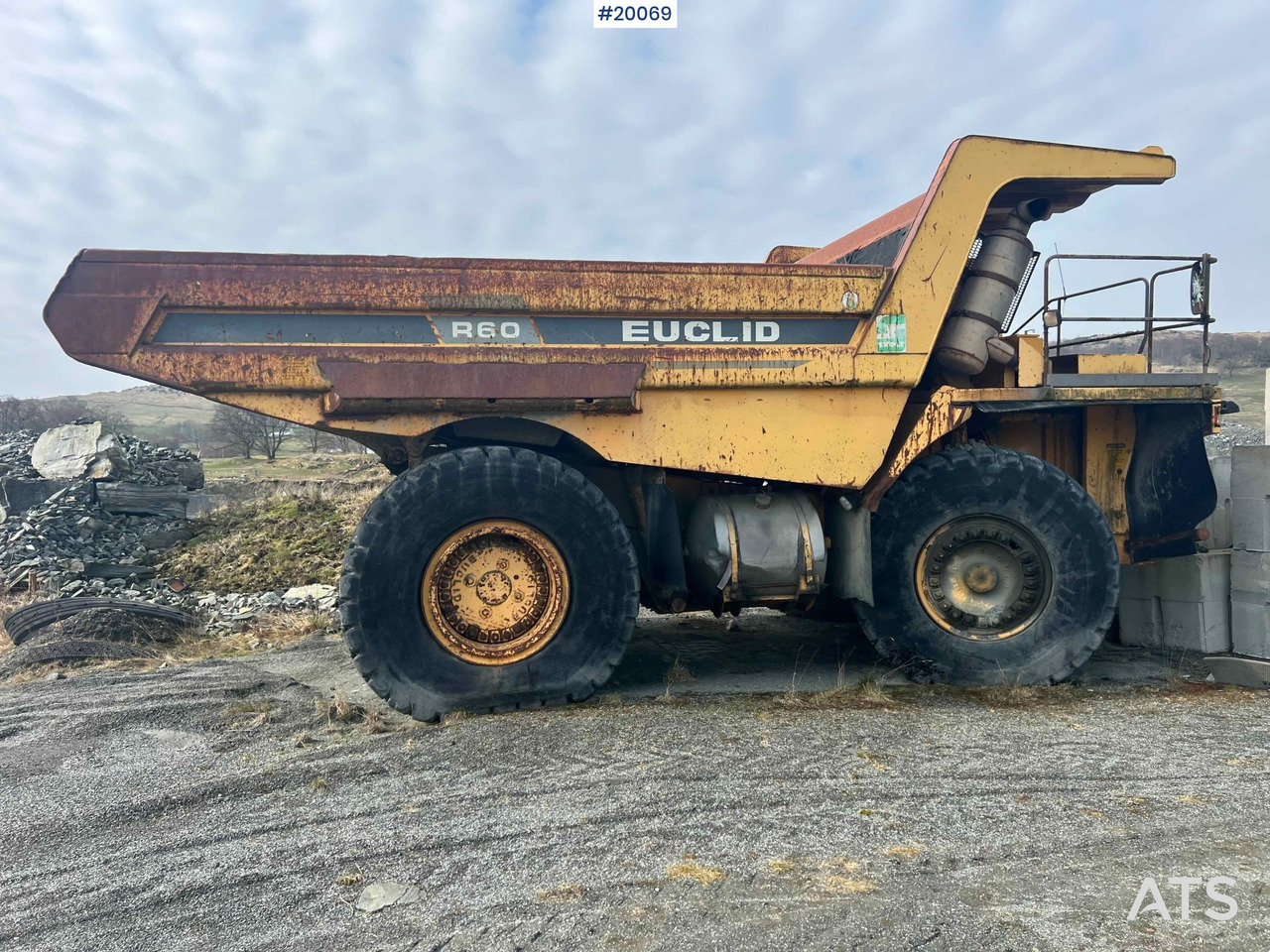 Euclid R60 Tipptruck Rep.objekt - شاحنة قلابة للمحاجر: صور 3 Euclid R60 Tipptruck Rep.objekt - شاحنة قلابة للمحاجر: صور 3