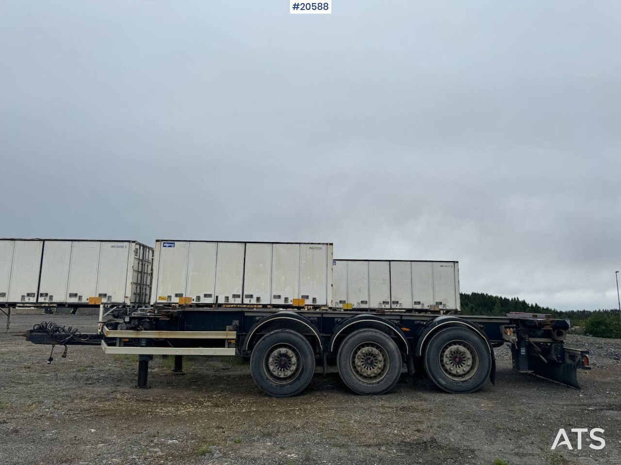 F.A.G containerkjerre - شاحنات الحاويات / جسم علوي قابل للتغيير مقطورة: صور 2 F.A.G containerkjerre - شاحنات الحاويات / جسم علوي قابل للتغيير مقطورة: صور 2