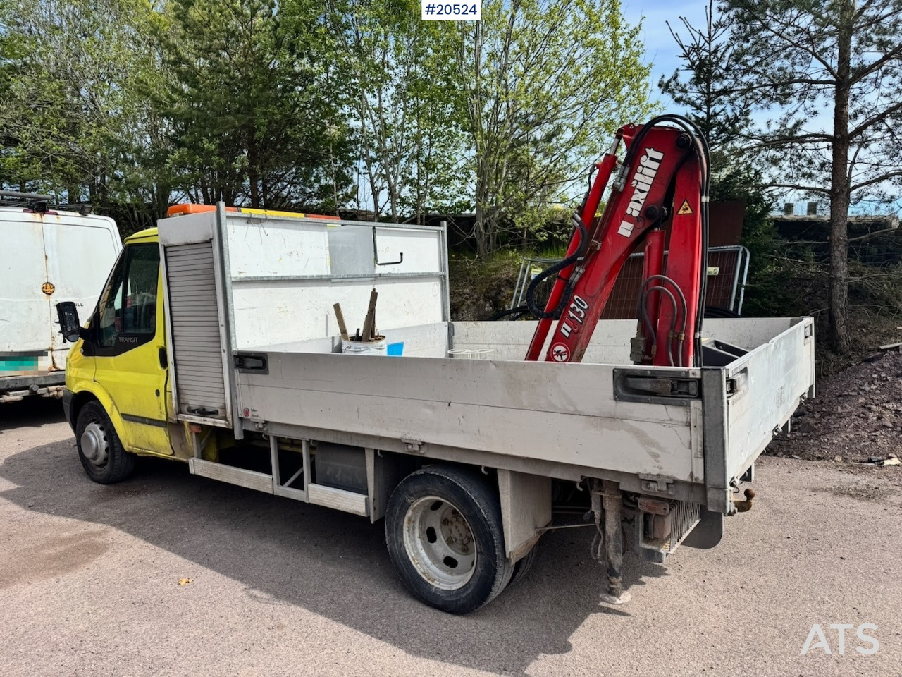 Ford Transit - الشاحنات الصغيرة المسطحة, شاحنة كرين: صور 3 Ford Transit - الشاحنات الصغيرة المسطحة, شاحنة كرين: صور 3