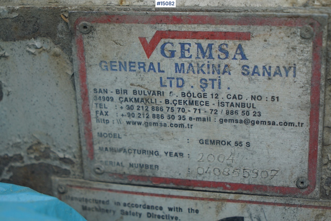 آلة حفر Gemsa 55S: صور 22