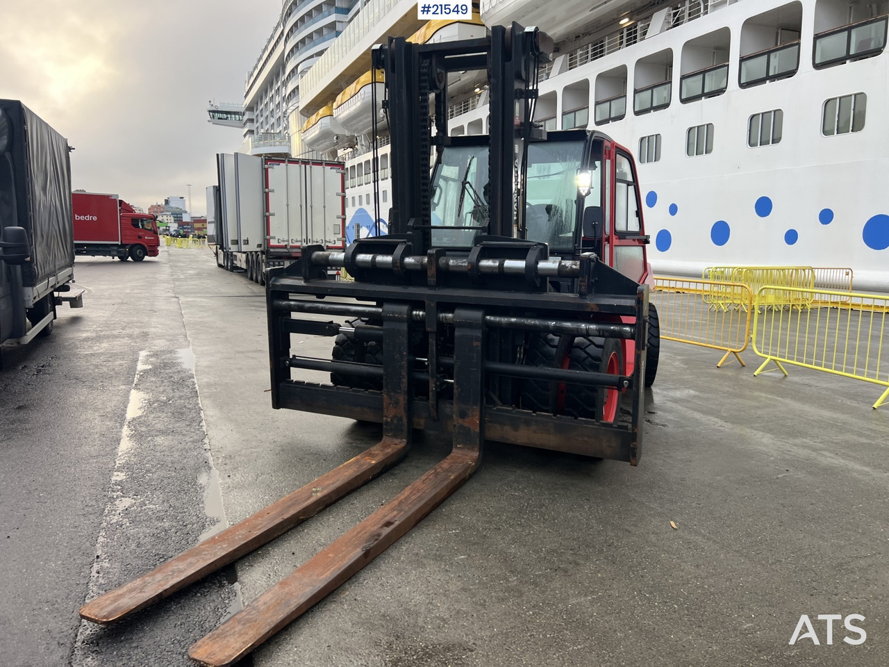 Hangcha CPCD120 Gaffeltruck m/ hydrauliske gafler, sideforskyvning og lite timer - رافعة شوكية ديزل: صور 3 Hangcha CPCD120 Gaffeltruck m/ hydrauliske gafler, sideforskyvning og lite timer - رافعة شوكية ديزل: صور 3