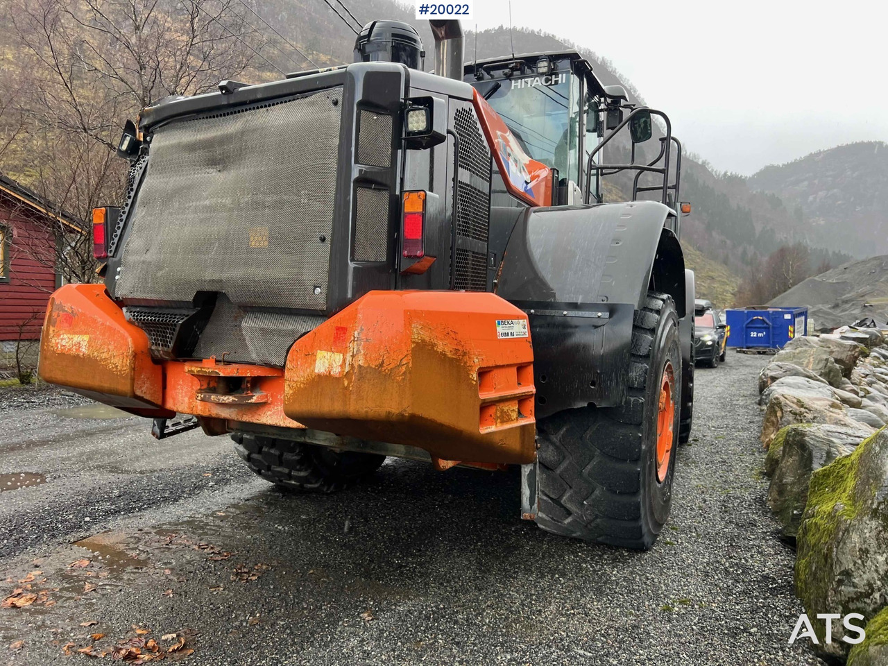 اللودر بعجل Hitachi zw370-6 hjullaster m / vekt, skriver og skuffe: صور 18 اللودر بعجل Hitachi zw370-6 hjullaster m / vekt, skriver og skuffe: صور 18